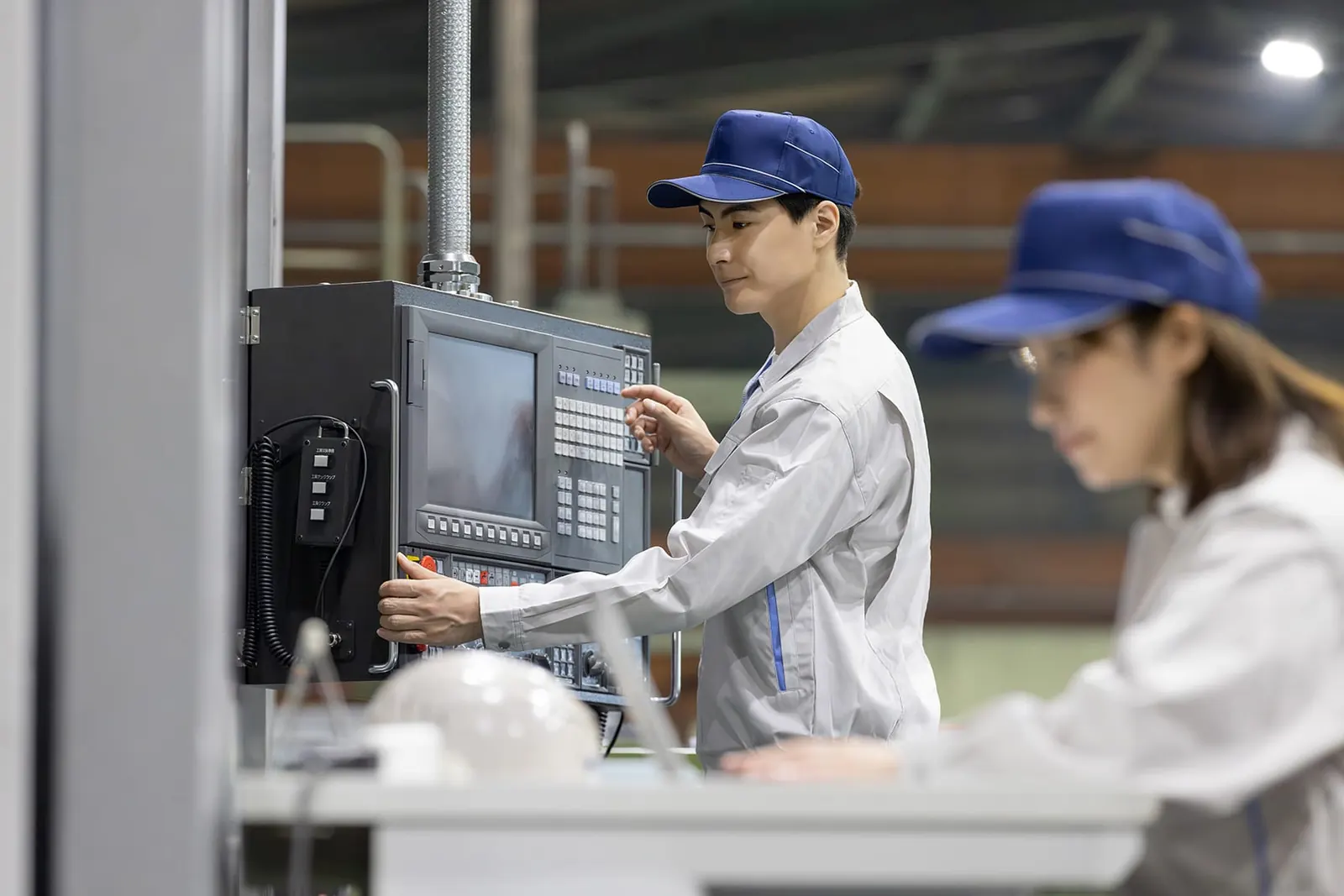 Operation at a Japanese production site